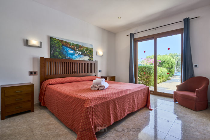 Double bedroom at Cala Dia